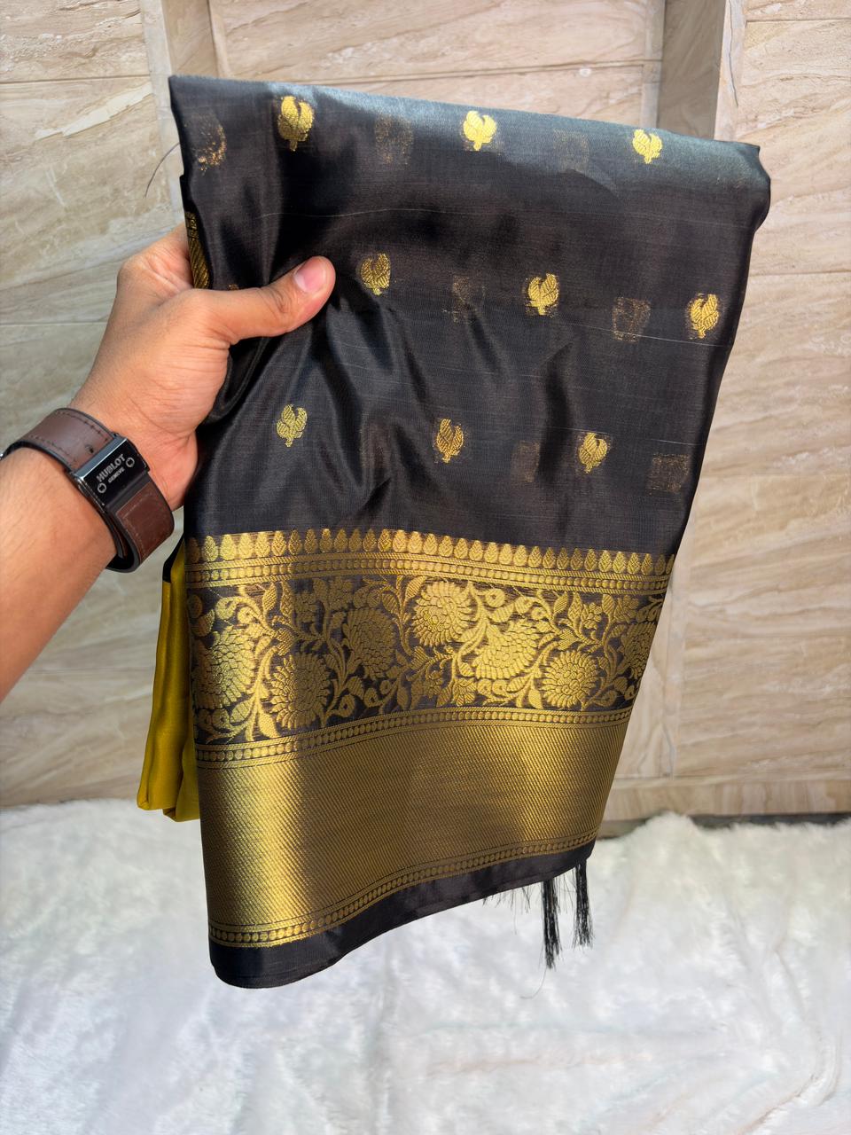 Banarasi katan silk saree for women