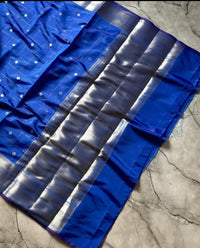 Royal Blue Sai Pallavi Silk Saree