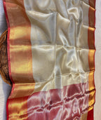 Silver Tissue Jotika Modal Saree